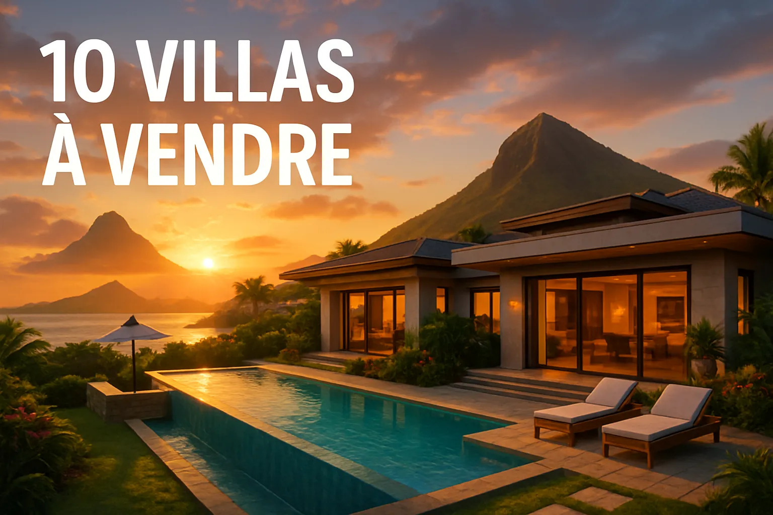 10 Villas Immanquables à Vendre à l’Île Maurice en 2025