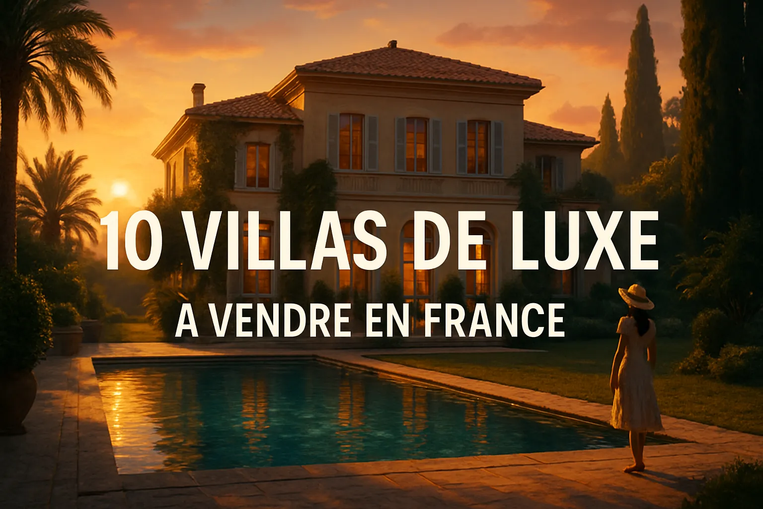 10 Villas de Luxe à Vendre en France 2025 (Trop Canons!)