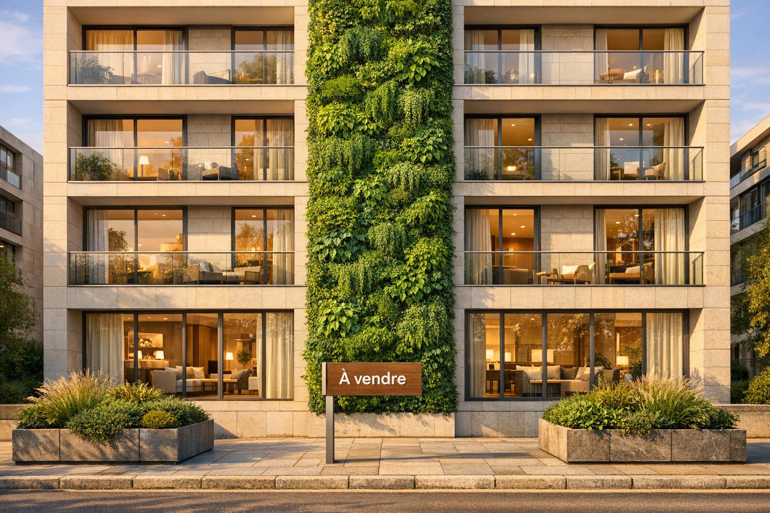 Murs végétaux : valeur ajoutée immobilière