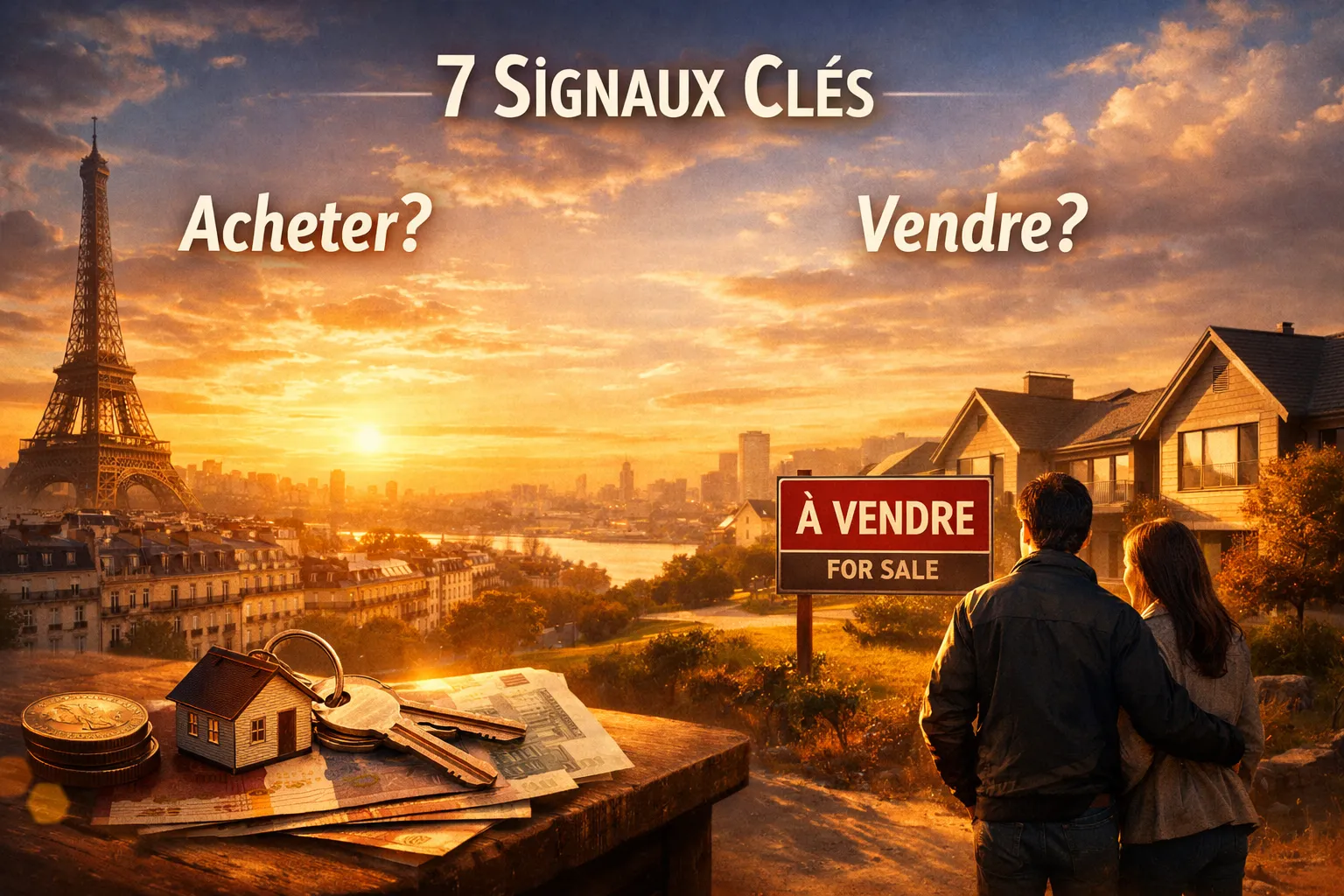 Marché immobilier 2026 : 7 signaux pour acheter/vendre