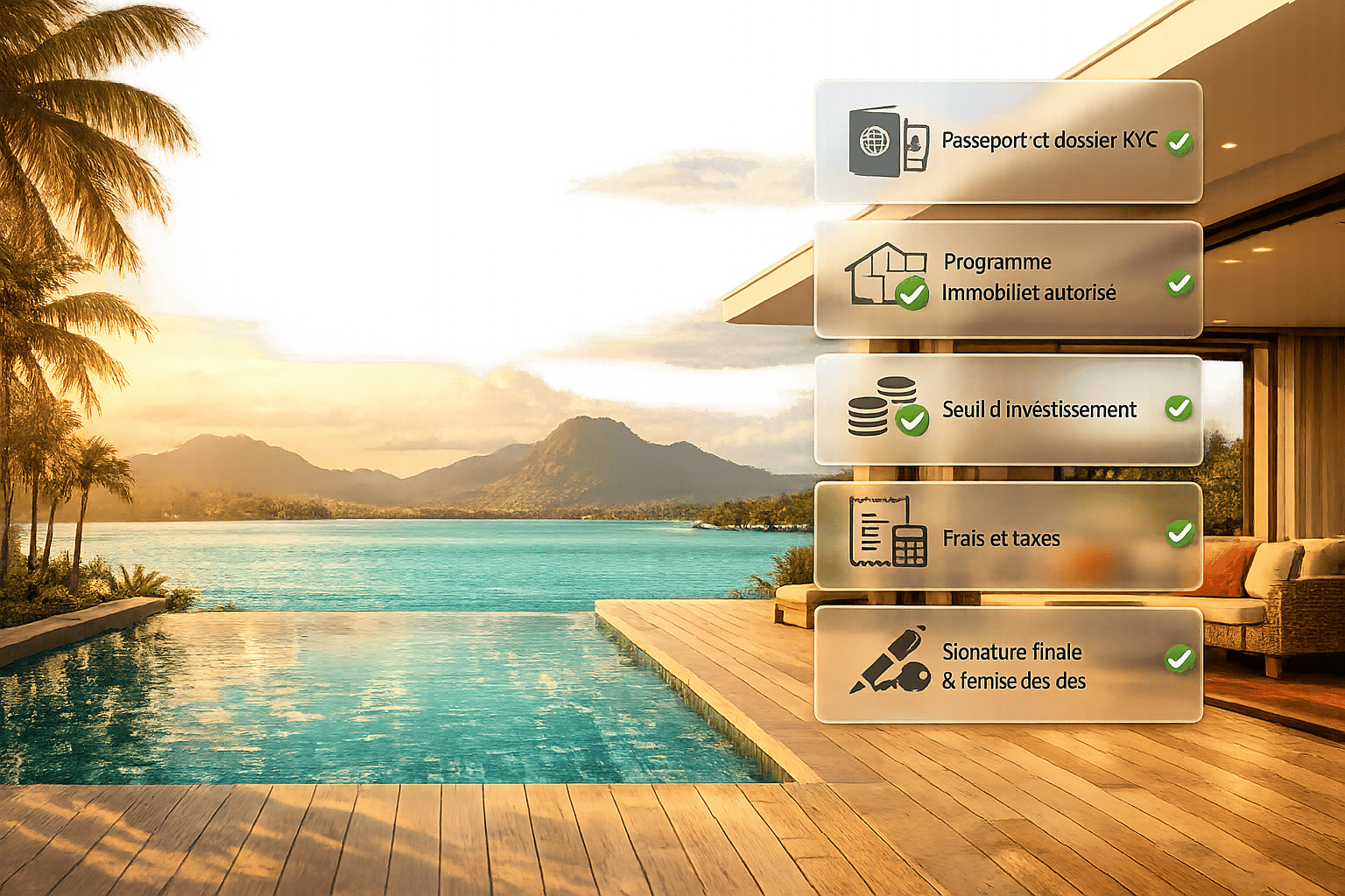 Checklist: Achat Immobilier Étranger à Maurice